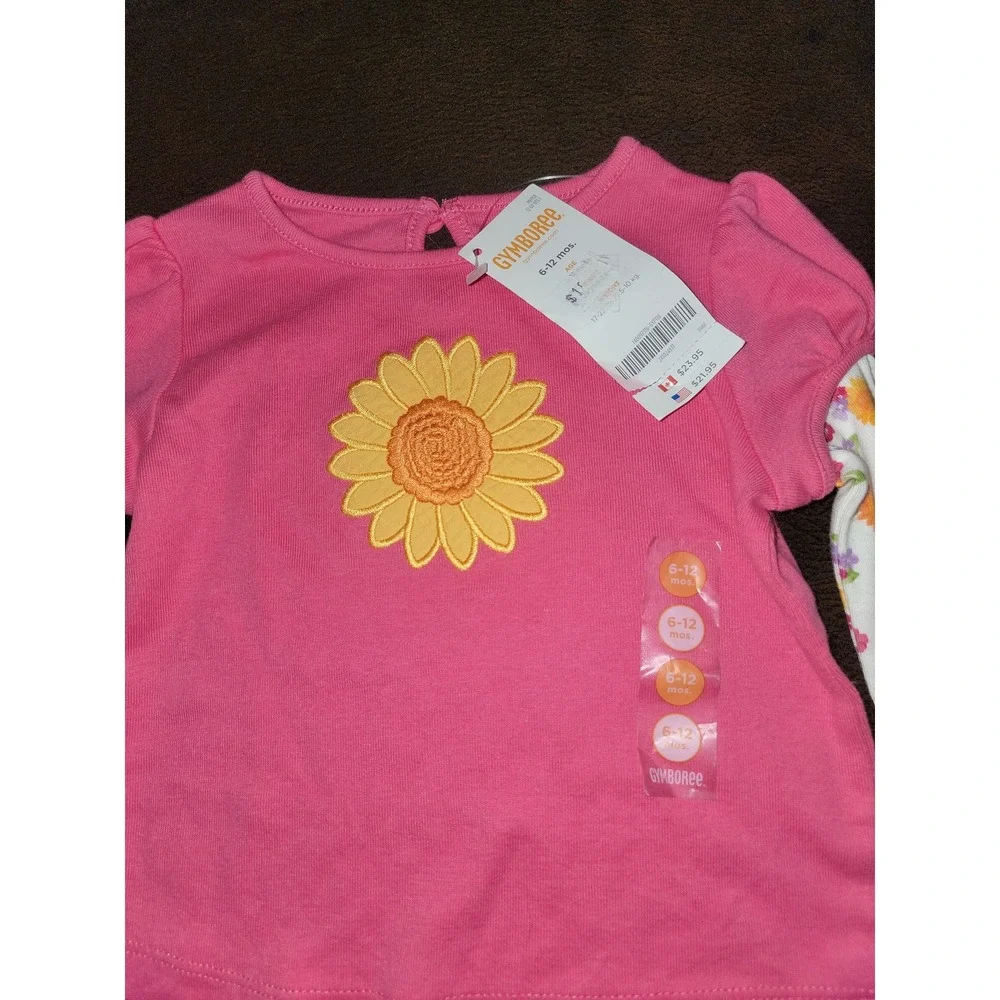 Gymboree sunflower smiles top‎ size 6 12 months nwt